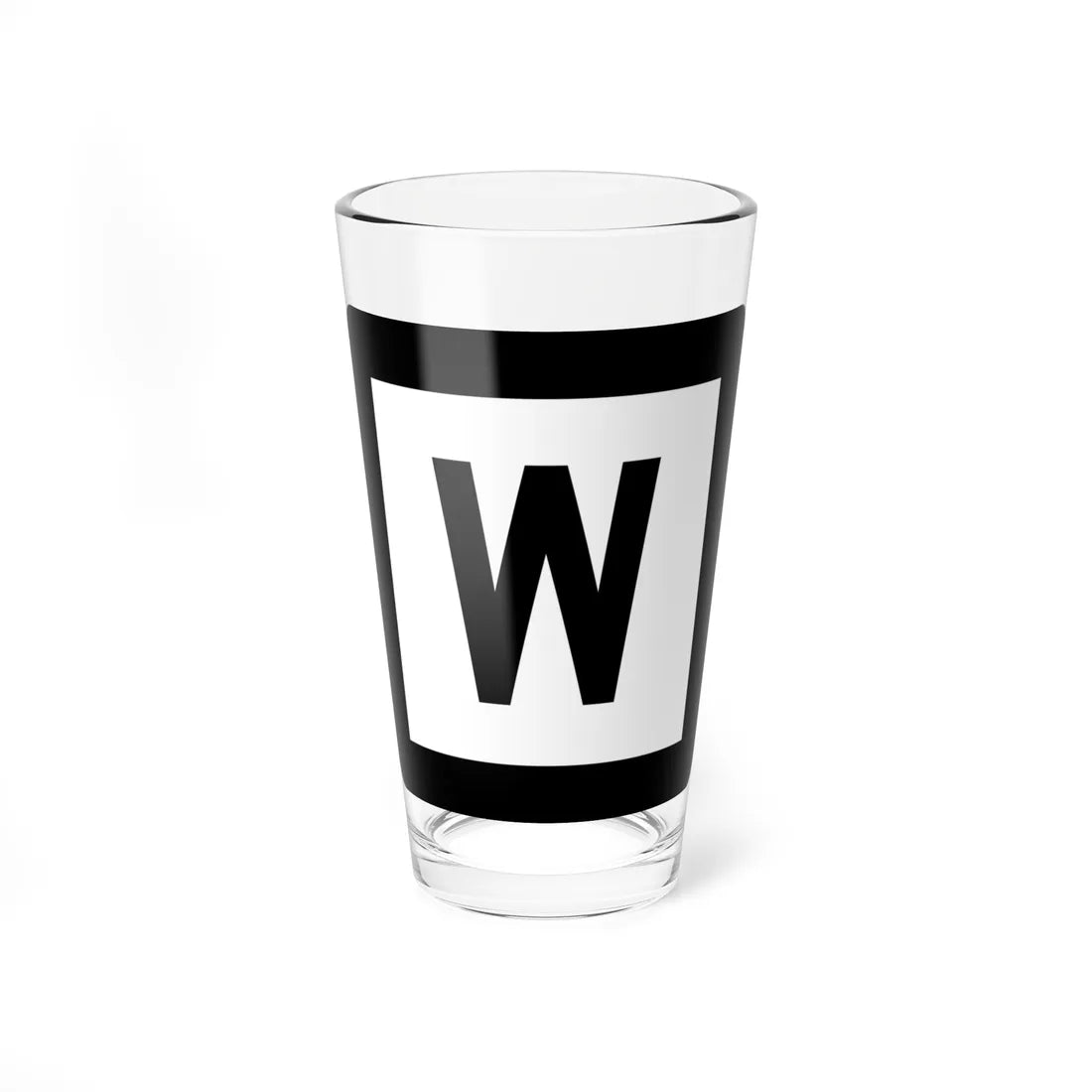 MO-supp-W (Missouri) (Road Sign) Pint Glass 16oz 16oz - Go Mug Yourself