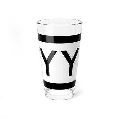 MO-supp-YY (Missouri) (Road Sign) Pint Glass 16oz - Go Mug Yourself