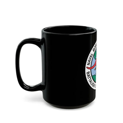 Mobile Construction Bn 133 NMCB 133 Seabee (U.S. Navy) Black Coffee Mug - Go Mug Yourself