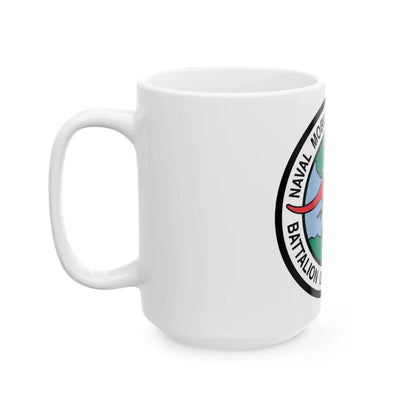 Mobile Construction Bn 133 NMCB 133 Seabee (U.S. Navy) White Coffee Mug - Go Mug Yourself