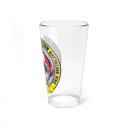 Mobile Construction Bn 5 NMCB 5 Seabee (U.S. Navy) Pint Glass 16oz-Go Mug Yourself