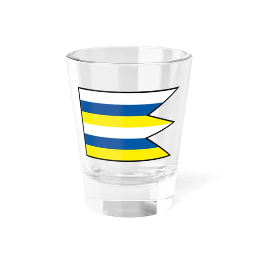 Mocenok Sala Flag (Slovakia) Shot Glass 1.5oz 1.5oz - Go Mug Yourself