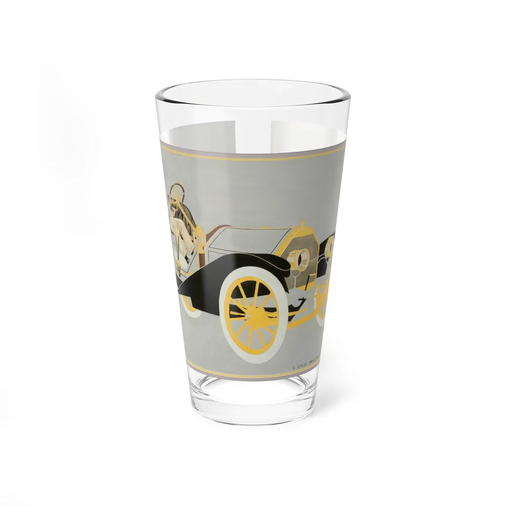 Model 20 Hudson Motor Car, ad illustration (Magazine Illustration) Pint Glass 16oz-16oz-Go Mug Yourself