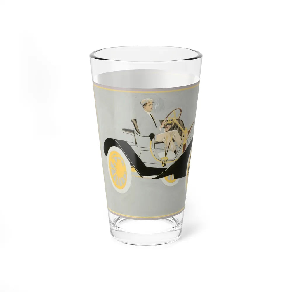 Model 20 Hudson Motor Car, ad illustration (Magazine Illustration) Pint Glass 16oz-Go Mug Yourself