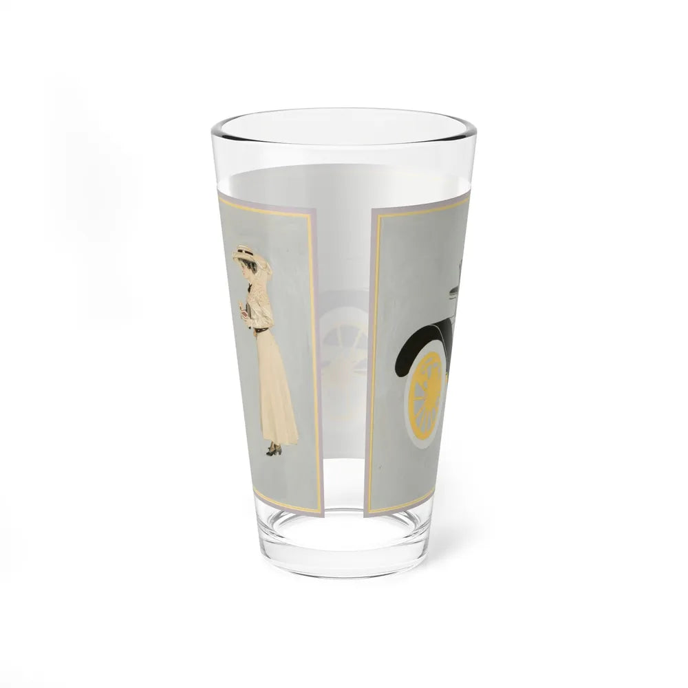 Model 20 Hudson Motor Car, ad illustration (Magazine Illustration) Pint Glass 16oz-Go Mug Yourself