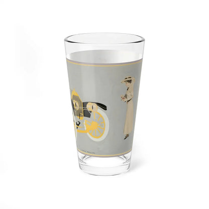 Model 20 Hudson Motor Car, ad illustration (Magazine Illustration) Pint Glass 16oz-Go Mug Yourself