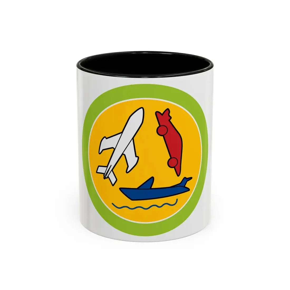 Model Design (Boy Scout Merit Badge) Accent Coffee Mug 11oz Black - Go Mug Yourself