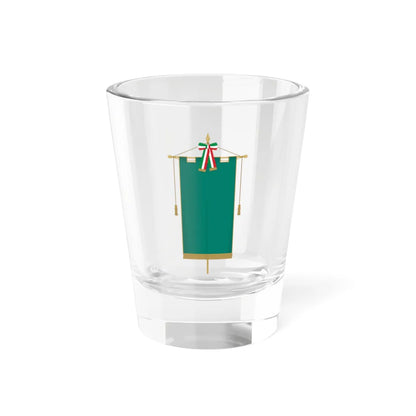 Modello-Gonfalone-Città-v2 (Italy) (Coat of Arms) Shot Glass 1.5oz - Go Mug Yourself