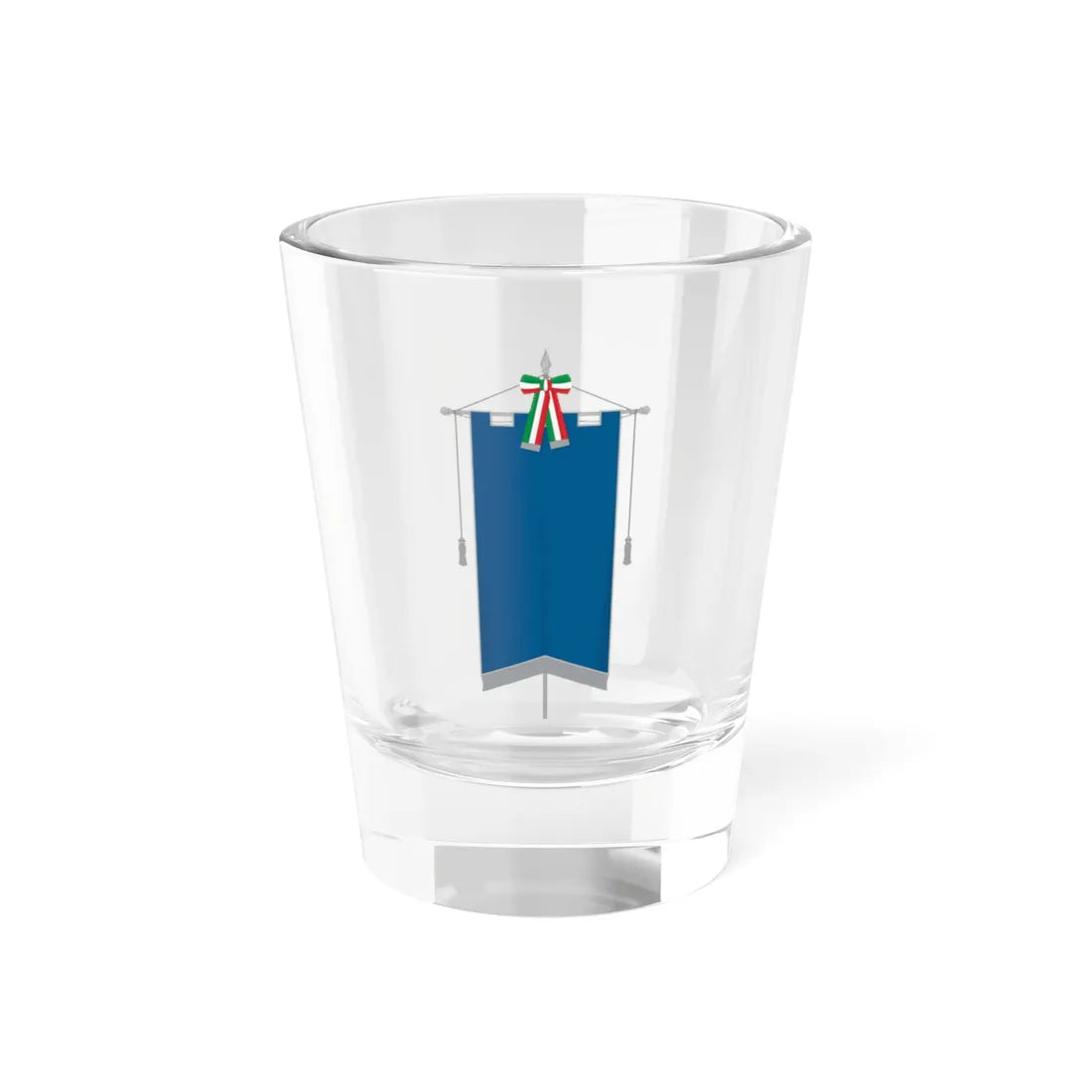 Modello-Gonfalone-Comune-v3 (Italy) (Coat of Arms) Shot Glass 1.5oz 1.5oz - Go Mug Yourself