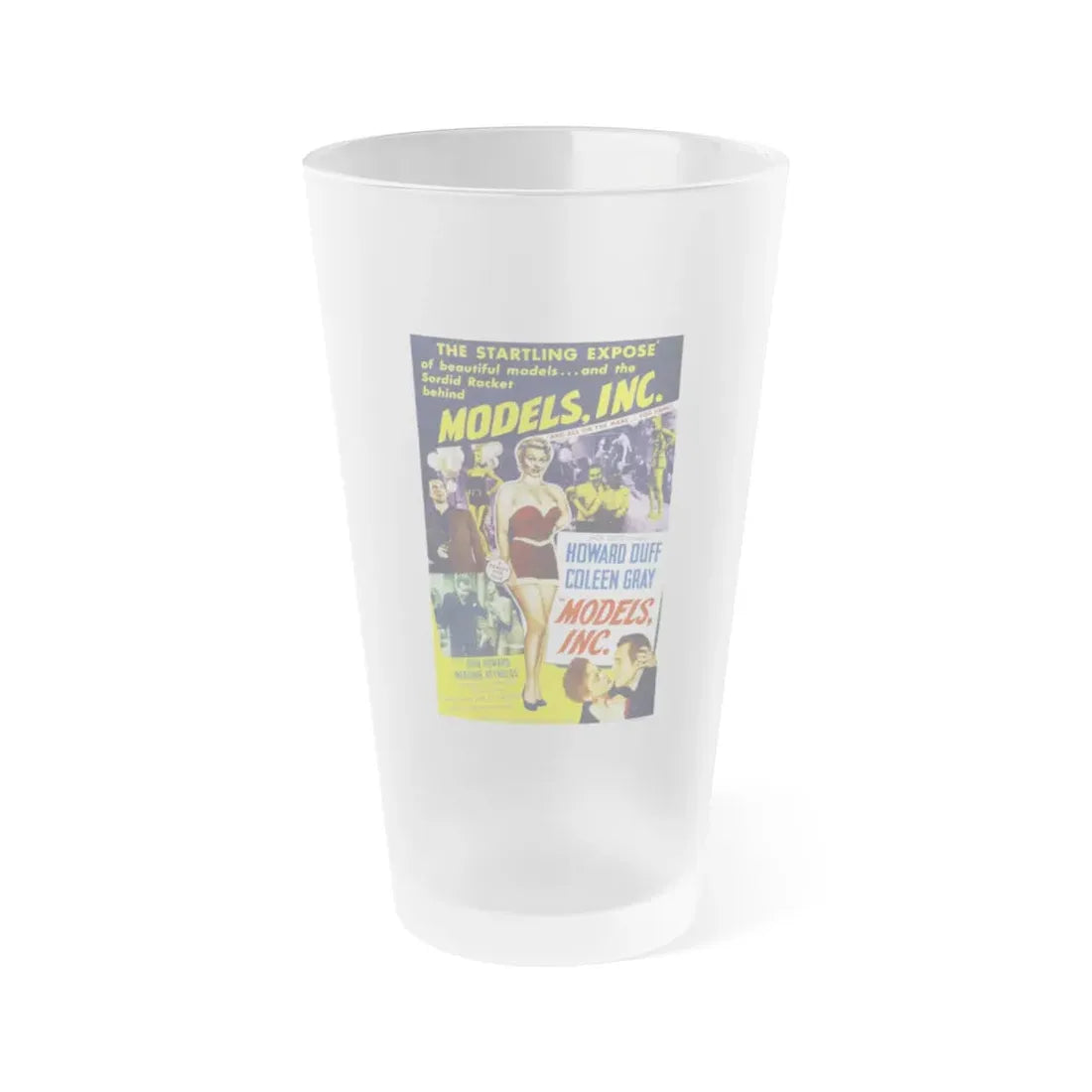 MODELS INC 1952 Movie Poster - Frosted Pint Glass 16oz 16oz Frosted - Go Mug Yourself