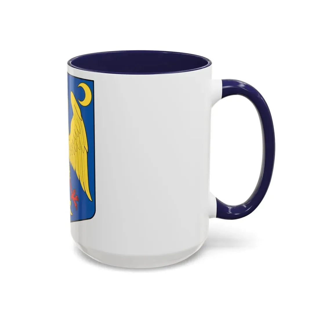 Modern coat of arms of Wallachia - Accent Coffee Mug - Go Mug Yourself