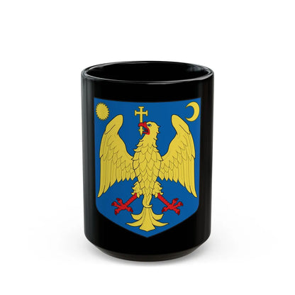 Modern coat of arms of Wallachia - Black Coffee Mug 15oz - Go Mug Yourself
