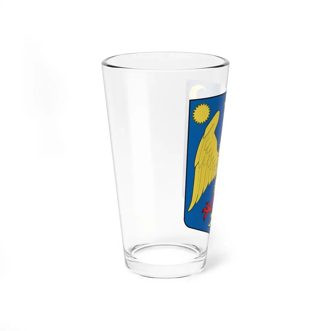 Modern coat of arms of Wallachia - Pint Glass 16oz - Go Mug Yourself