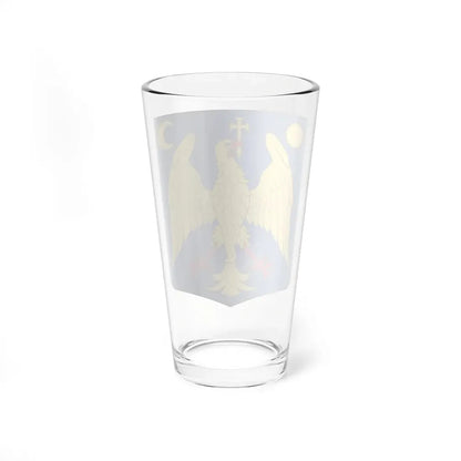 Modern coat of arms of Wallachia - Pint Glass 16oz - Go Mug Yourself