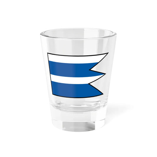 Modrova Nove Mesto Nad Vahom Flag (Slovakia) Shot Glass 1.5oz 1.5oz - Go Mug Yourself