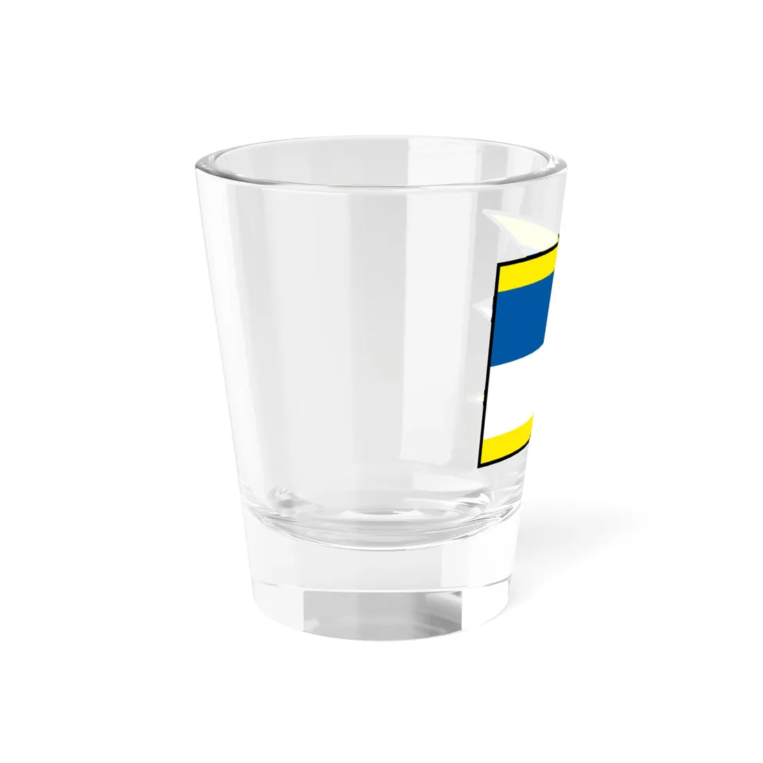Modrovka Nove Mesto Nad Vahom Flag (Slovakia) Shot Glass 1.5oz - Go Mug Yourself