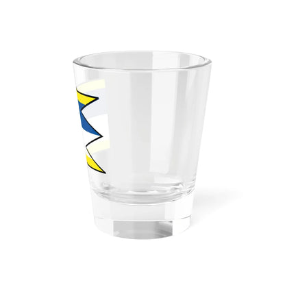 Modrovka Nove Mesto Nad Vahom Flag (Slovakia) Shot Glass 1.5oz - Go Mug Yourself