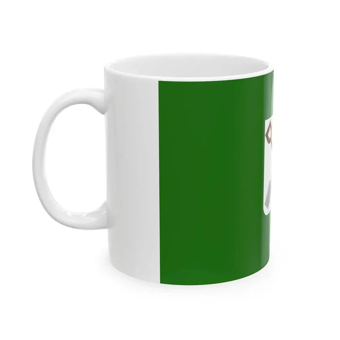 Moerbeke vlag (Belgium) White Coffee Mug - Go Mug Yourself