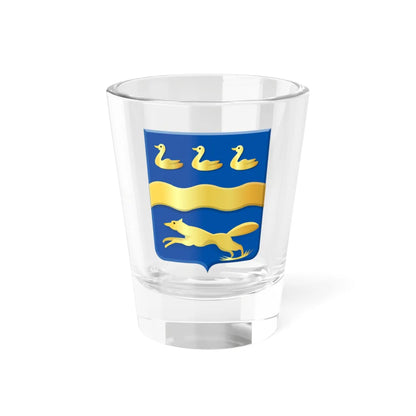 Moerkapelle wapen (Netherlands) (Coat of Arms) Shot Glass 1.5oz 1.5oz - Go Mug Yourself