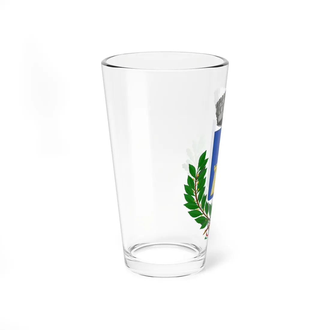 Mogliano-Stemma (Italy) (Coat of Arms) Pint Glass 16oz - Go Mug Yourself
