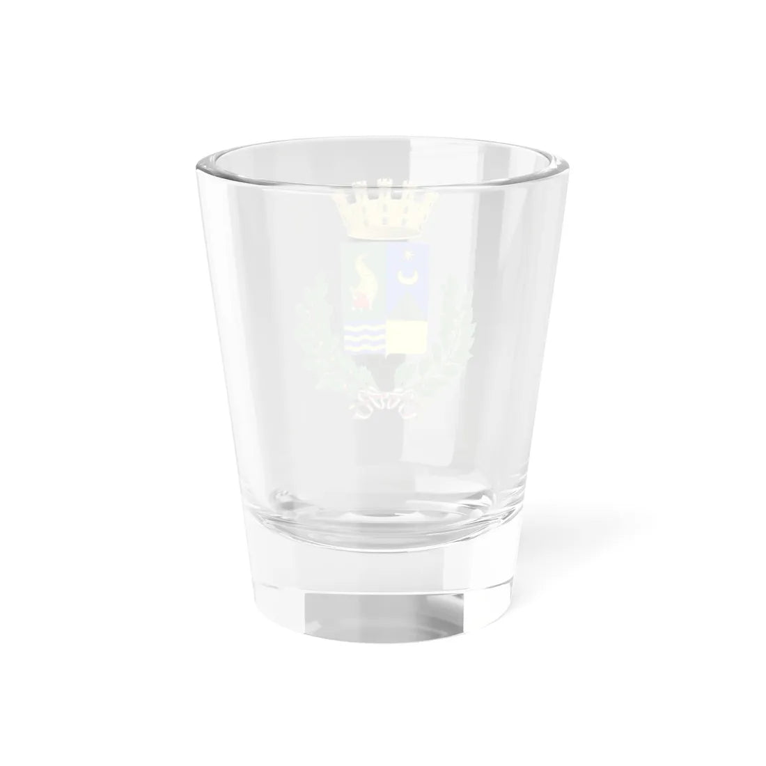 Mogliano Veneto-Stemma (Italy) (Coat of Arms) Shot Glass 1.5oz - Go Mug Yourself