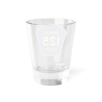 Mohave County 125 (Arizona) (Road Sign) Shot Glass 1.5oz - Go Mug Yourself