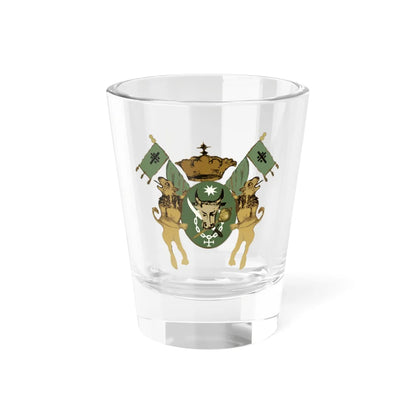 Moldavian coat of arms in Olari Church Bucharest (Moldova) (Coat of Arms) Shot Glass 1.5oz 1.5oz - Go Mug Yourself