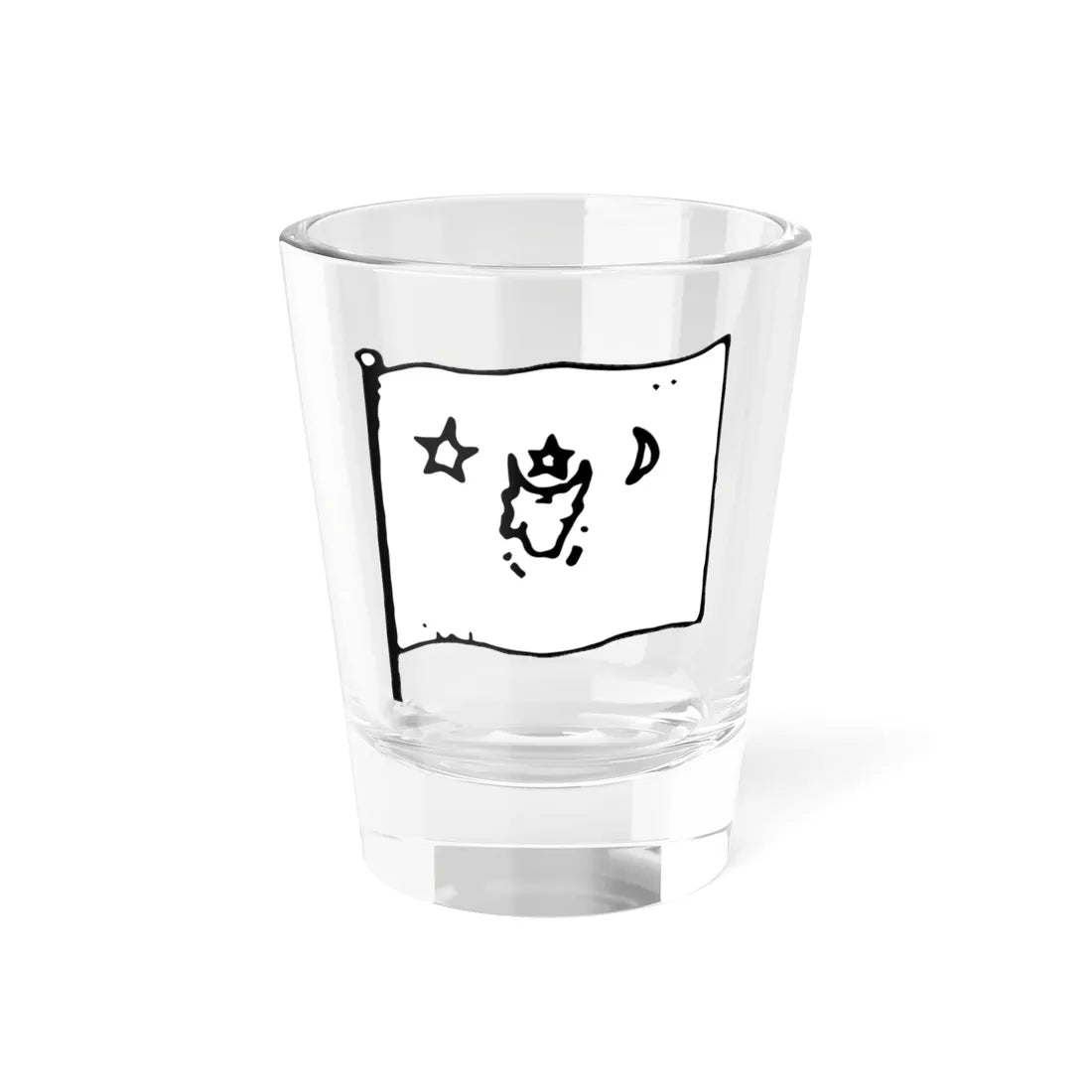 Moldavian sailing ship1500 - flag Shot Glass 1.5oz 1.5oz - Go Mug Yourself