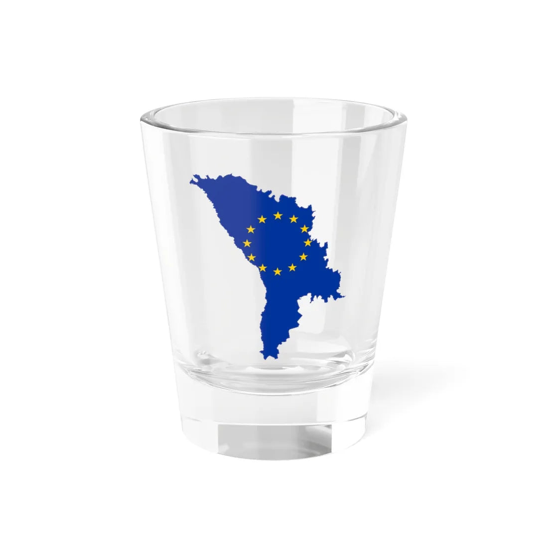 Moldova EU (Moldova) Shot Glass 1.5oz 1.5oz - Go Mug Yourself