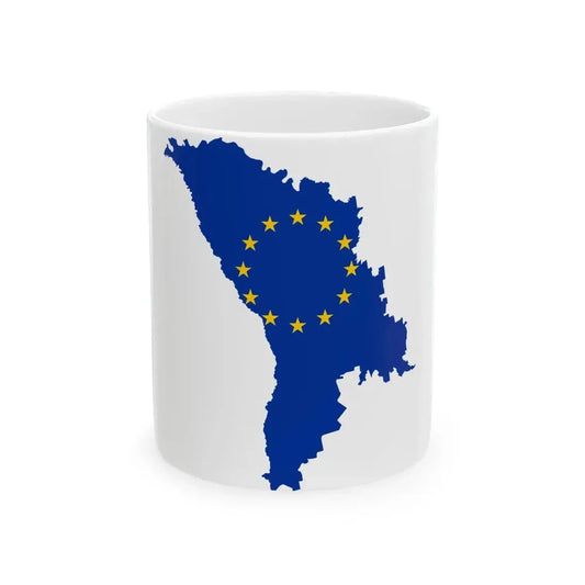 Moldova EU (Moldova) White Coffee Mug 11oz - Go Mug Yourself