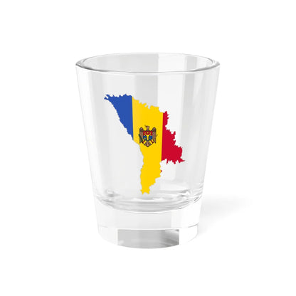 Moldova-Flagmap (Moldova) Shot Glass 1.5oz 1.5oz - Go Mug Yourself