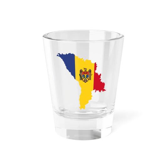 Moldova map coat (Moldova) Shot Glass 1.5oz 1.5oz - Go Mug Yourself