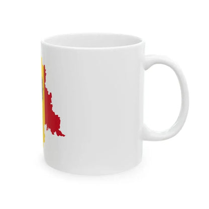 Moldova map coat (Moldova) White Coffee Mug - Go Mug Yourself