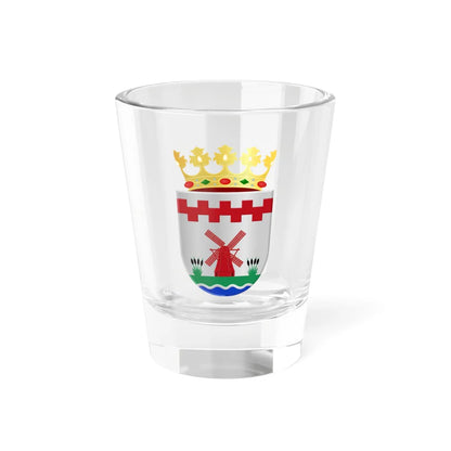 Molenlanden wapen (Netherlands) (Coat of Arms) Shot Glass 1.5oz 1.5oz - Go Mug Yourself