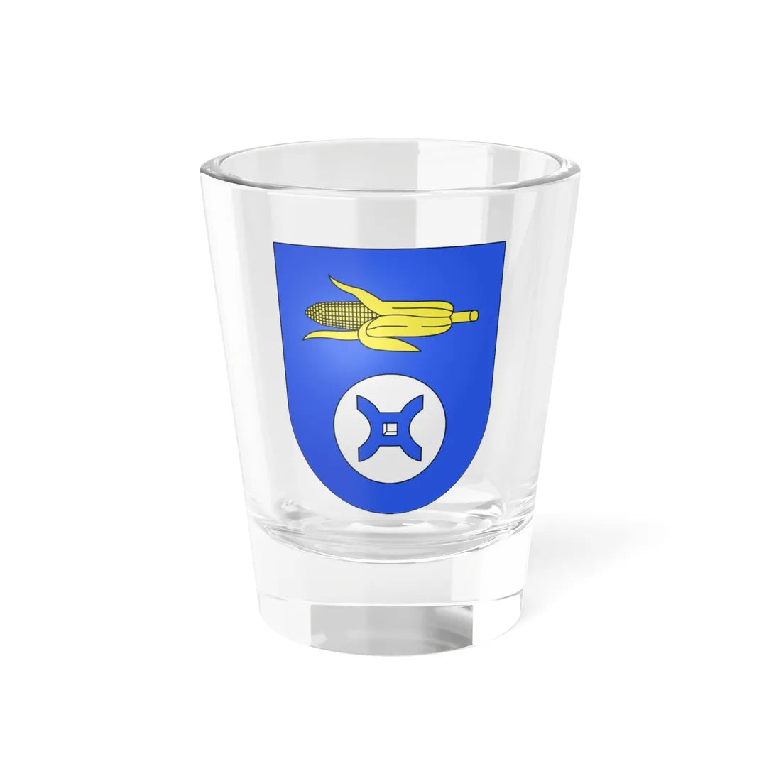 Moleno-coat of arms (Switzerland) (Coat of Arms) Shot Glass 1.5oz 1.5oz - Go Mug Yourself
