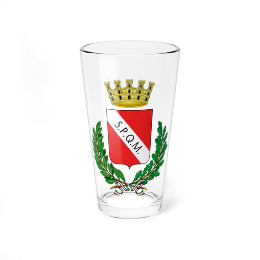 Molfetta-Stemma (Italy) (Coat of Arms) Pint Glass 16oz 16oz - Go Mug Yourself