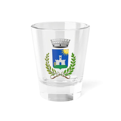 Molini di Triora-Stemma (Italy) (Coat of Arms) Shot Glass 1.5oz - Go Mug Yourself
