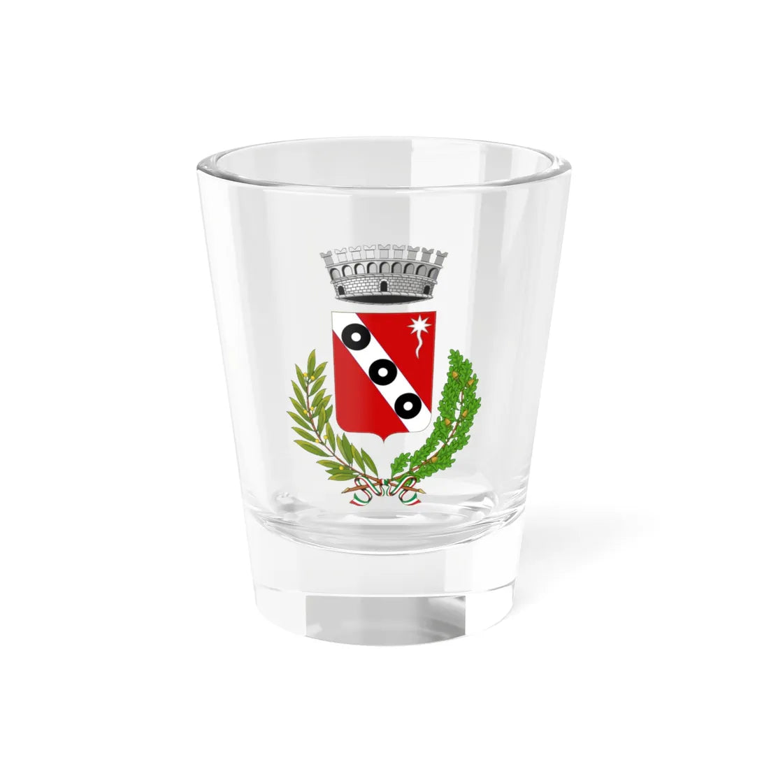 Molise Italia-Stemma (Italy) (Coat of Arms) Shot Glass 1.5oz 1.5oz - Go Mug Yourself