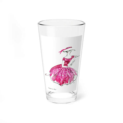 Mollie Parnis for Wamsutta, 1956 (2) (Magazine Illustration) Pint Glass 16oz-16oz-Go Mug Yourself