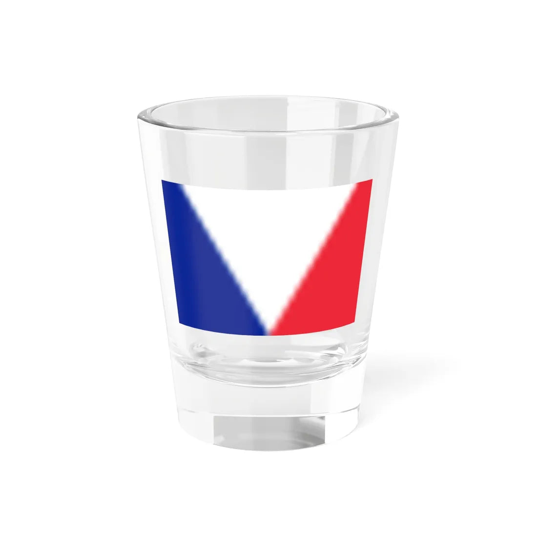 Momignies flag proposal (Belgium) Shot Glass 1.5oz 1.5oz - Go Mug Yourself
