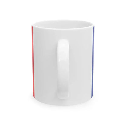 Momignies flag proposal (Belgium) White Coffee Mug - Go Mug Yourself