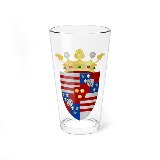 Momignies wapen (France) (Coat of Arms) Pint Glass 16oz 16oz - Go Mug Yourself