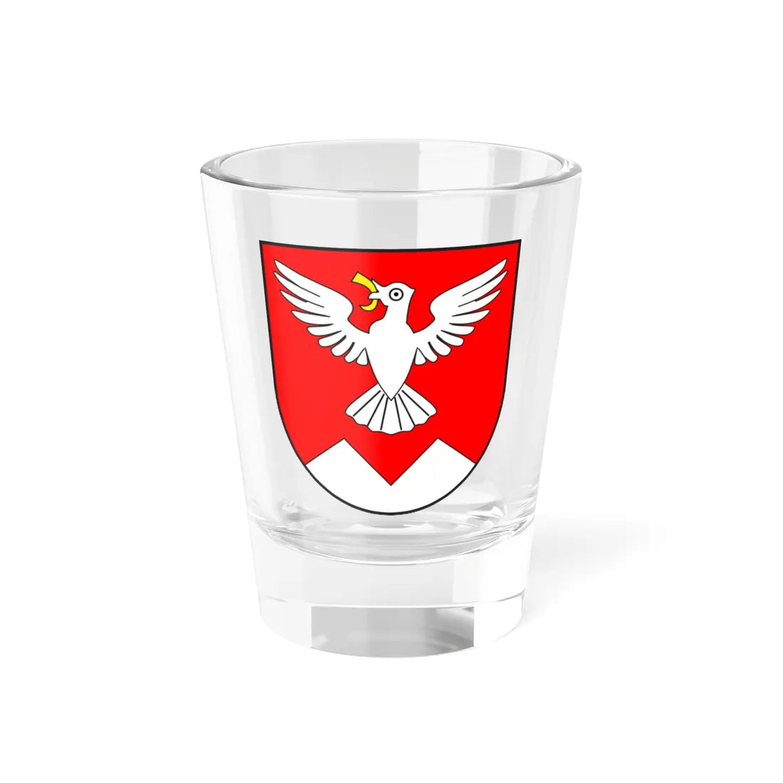 Mon wappen (Switzerland) (Coat of Arms) Shot Glass 1.5oz 1.5oz - Go Mug Yourself