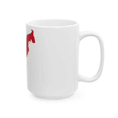 Monaco-Flagmap (Monaco) White Coffee Mug - Go Mug Yourself
