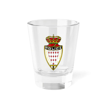 Monaco Police Department Insignia (Monaco) (Coat of Arms) Shot Glass 1.5oz 1.5oz - Go Mug Yourself
