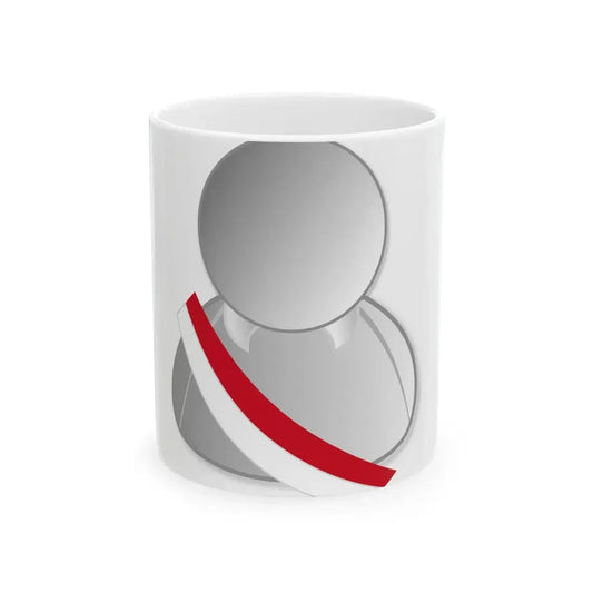 Monaco politic personality icon (Monaco) White Coffee Mug 11oz - Go Mug Yourself