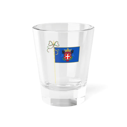 Moncalieri-Bandiera Completa (Italy) Shot Glass 1.5oz 1.5oz - Go Mug Yourself