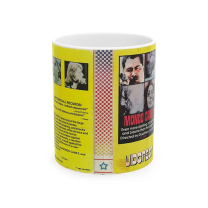 MONDO CANE 2 (VHS COVER) - White Coffee Mug-11oz-Go Mug Yourself