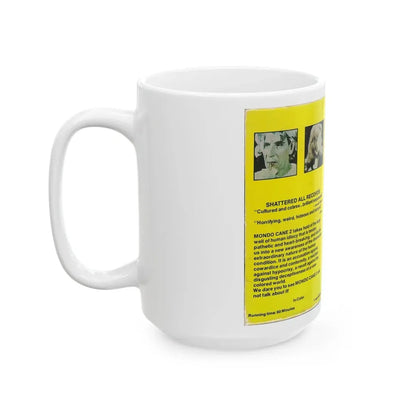 MONDO CANE 2 (VHS COVER) - White Coffee Mug - Go Mug Yourself