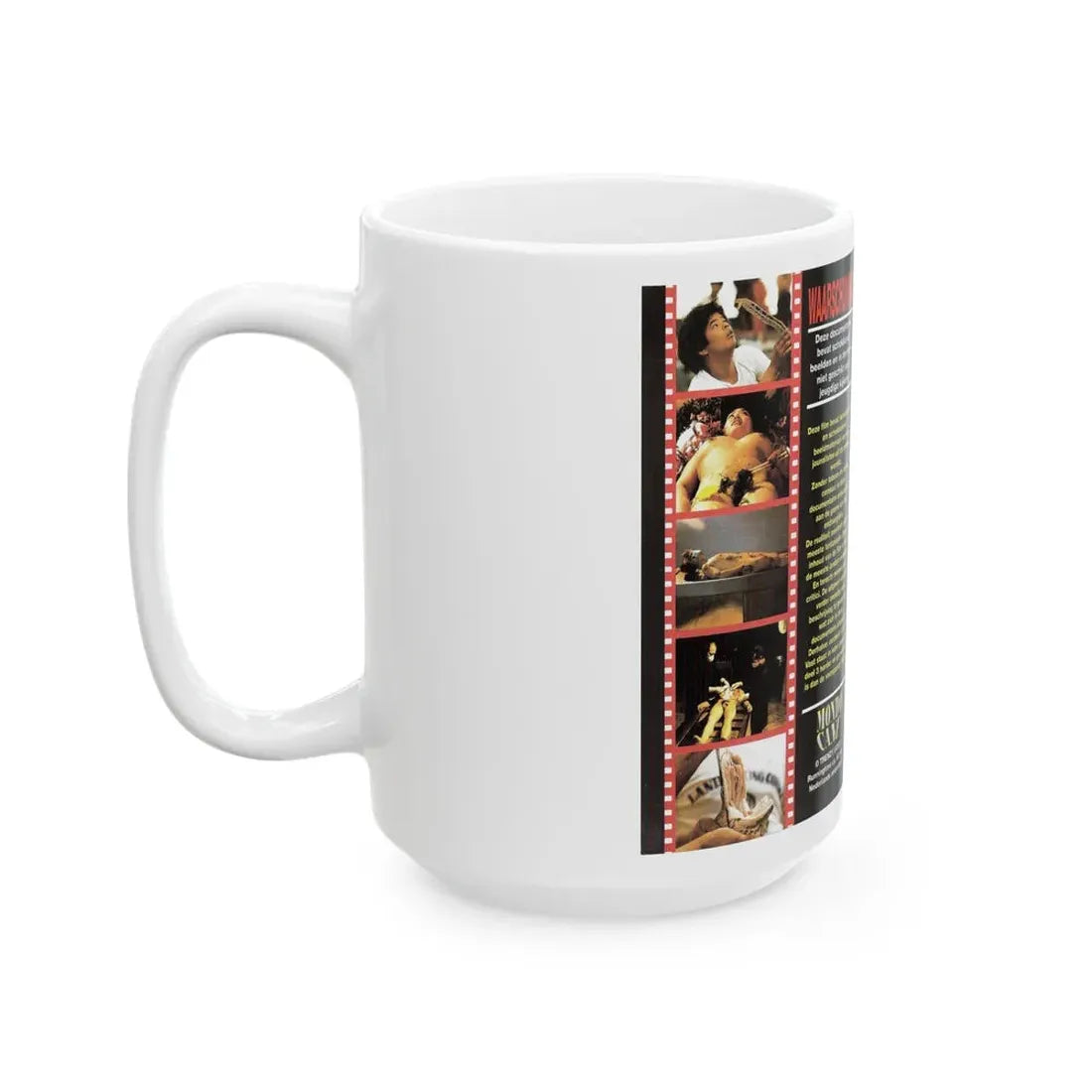 MONDO CANE 3 (VHS COVER) - White Coffee Mug - Go Mug Yourself